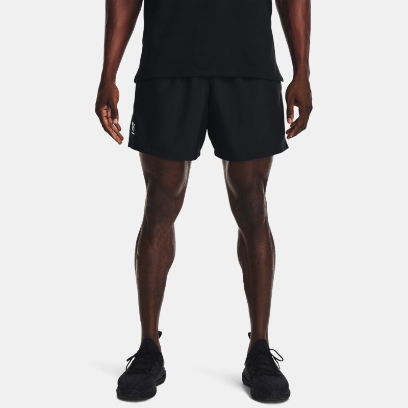 Men's Under Armour Essential Volley Shorts Black / White M